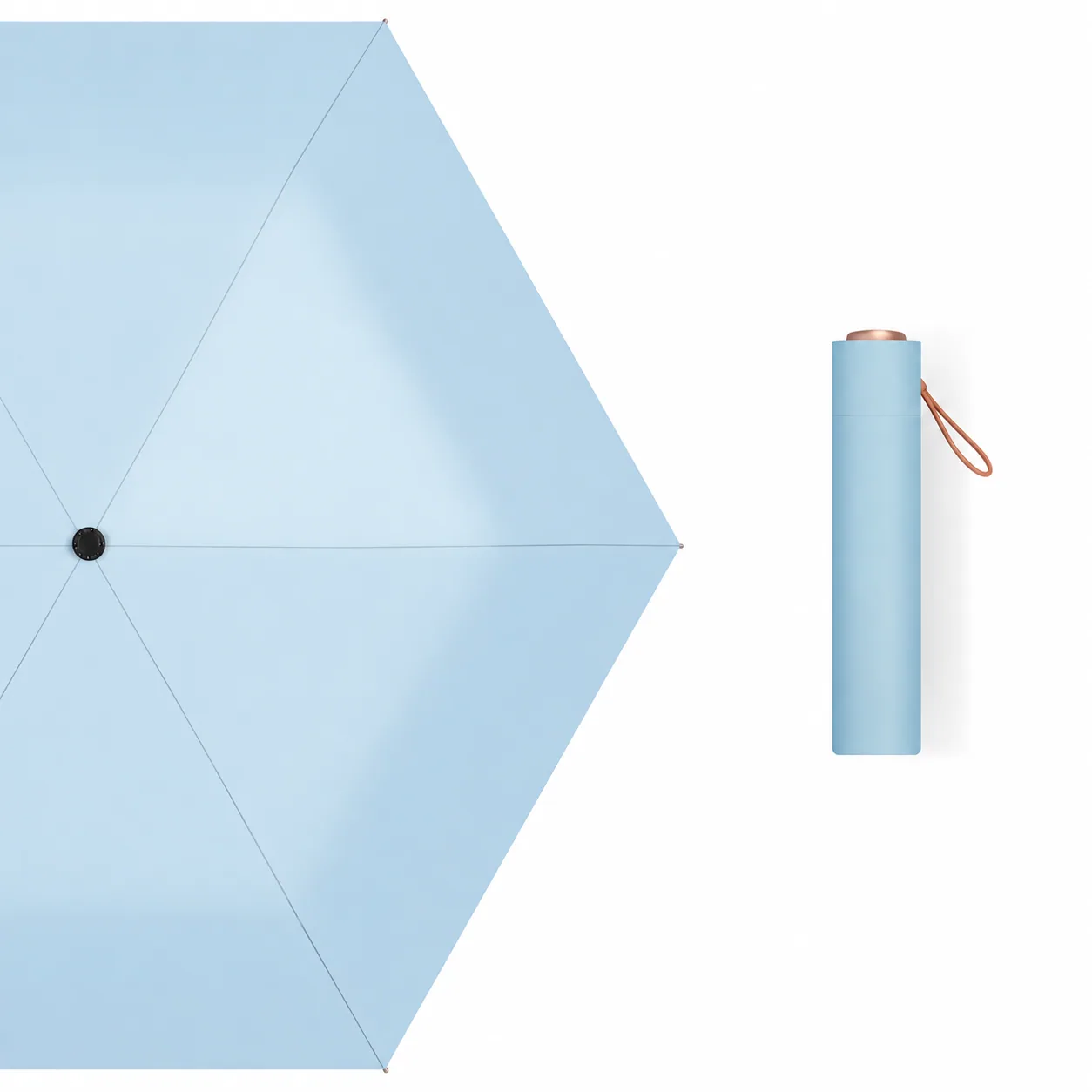 Soft Blue pencil umbrella