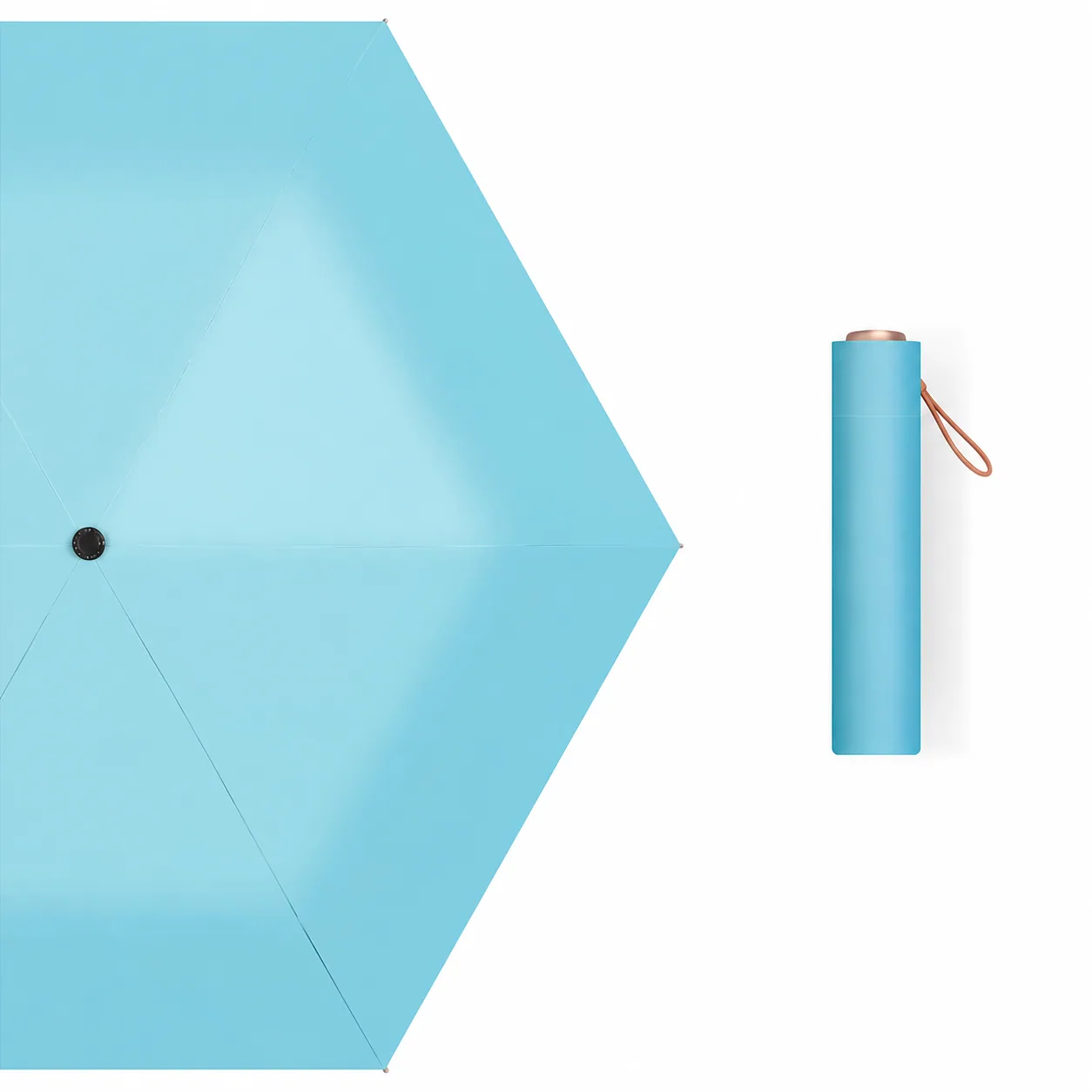 Sky Turquoise pencil umbrella