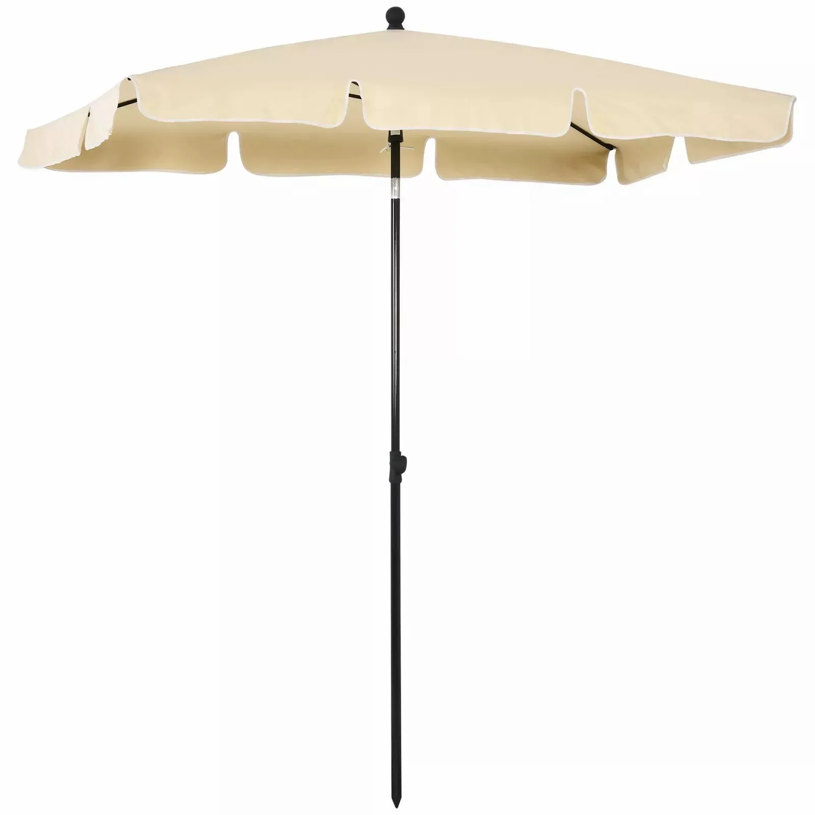 Beige umbrella
