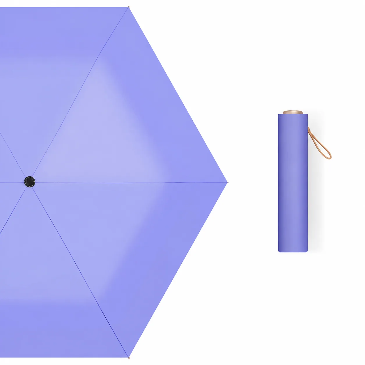 Purple pencil umbrella
