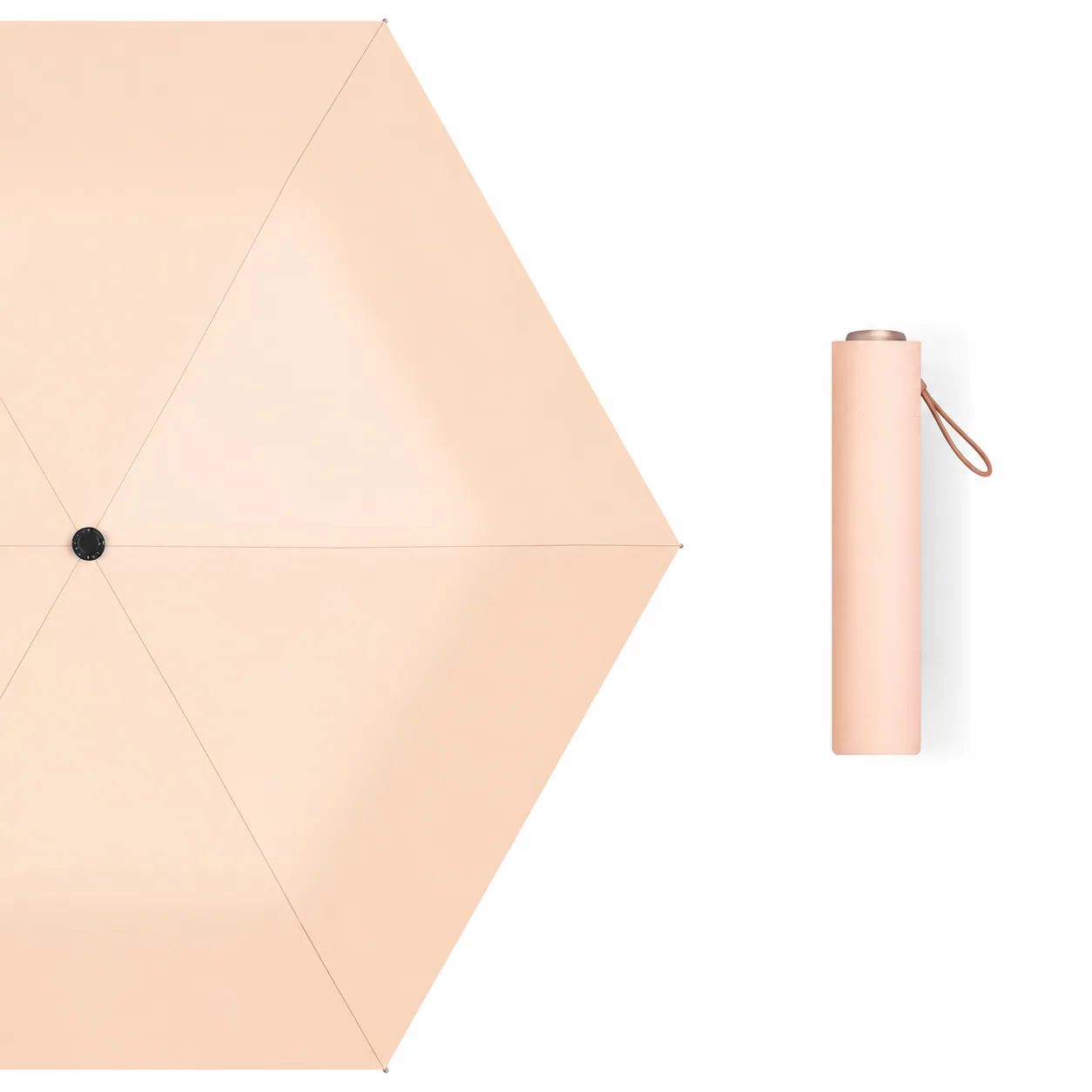 Peach pencil umbrella