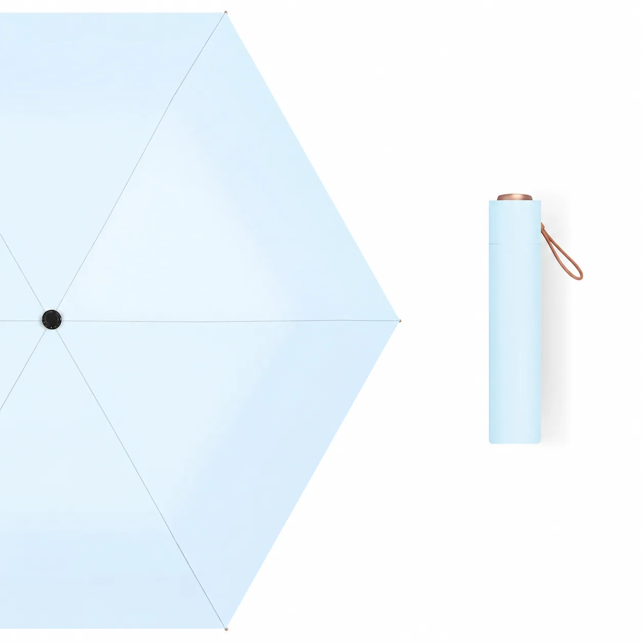 Ice Blue pencil umbrella
