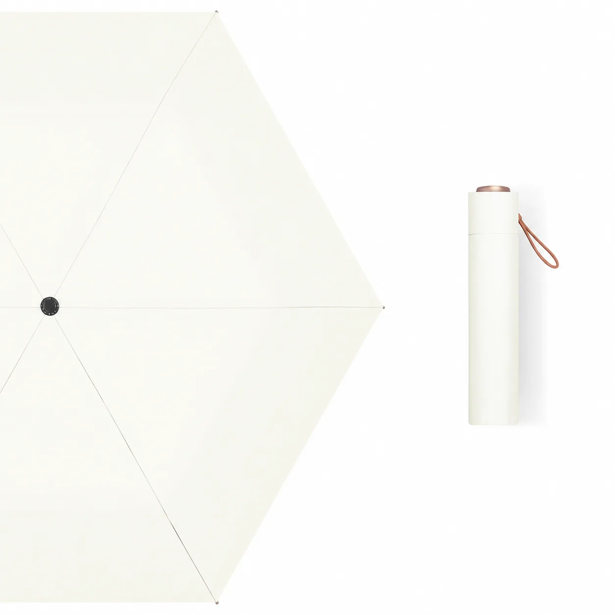 Ivory pencil umbrella